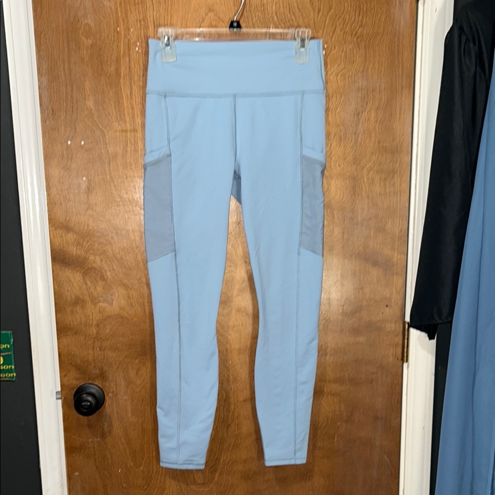 Light Blue High-Waisted Fabletics Leggings